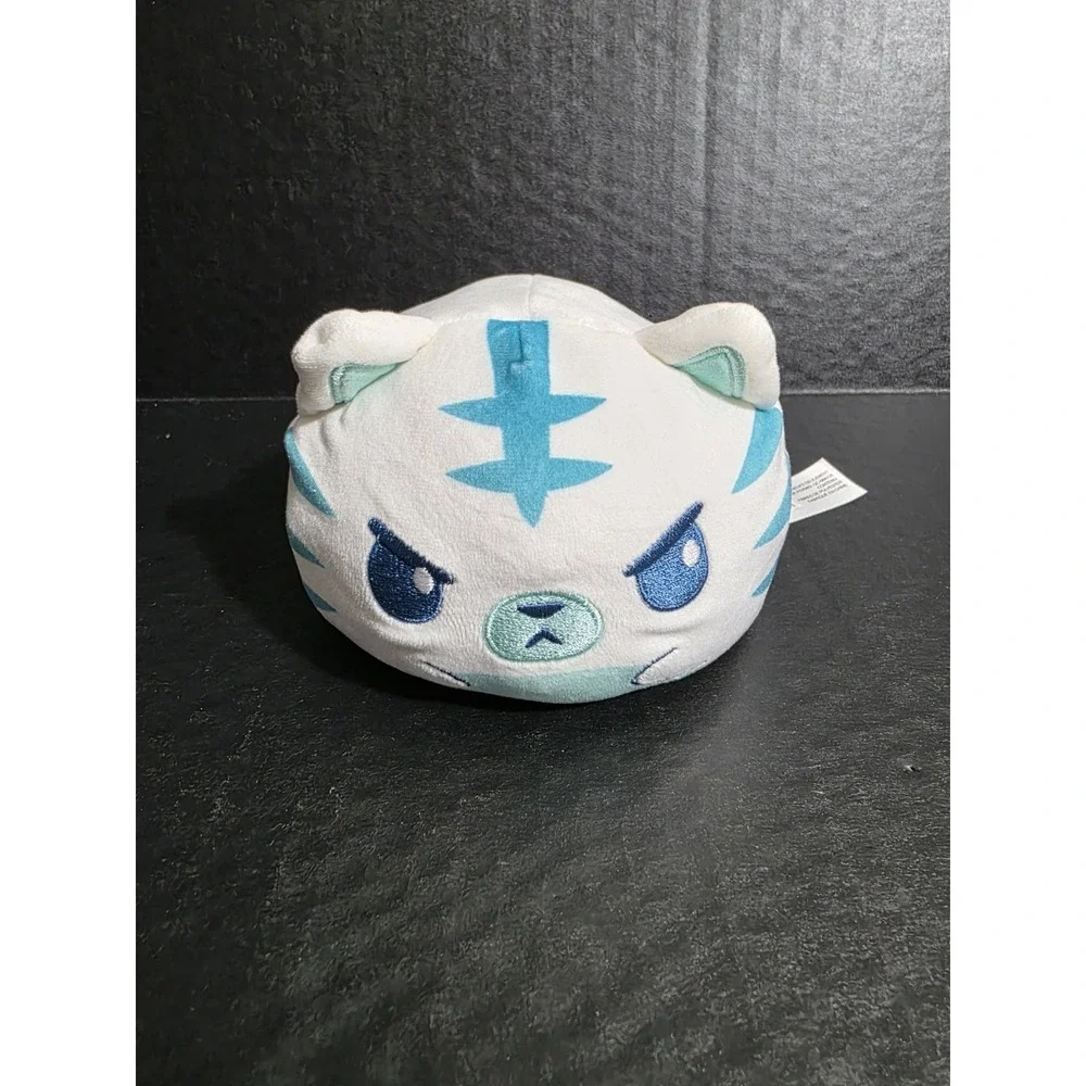 TeeTurtle TABBY CAT Orange‎ Happy Kitty, Blue Icy Mad Cat Transforming Plush